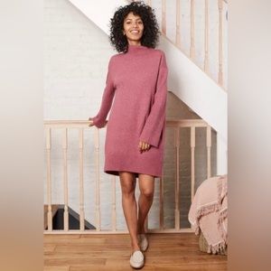 A New Day Mock Neck Sweater Dress